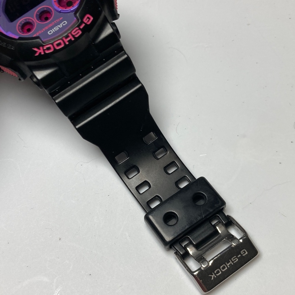 Casio Gshock, GD-120N, purple pink black, working battery, light works - Picture 11 of 15